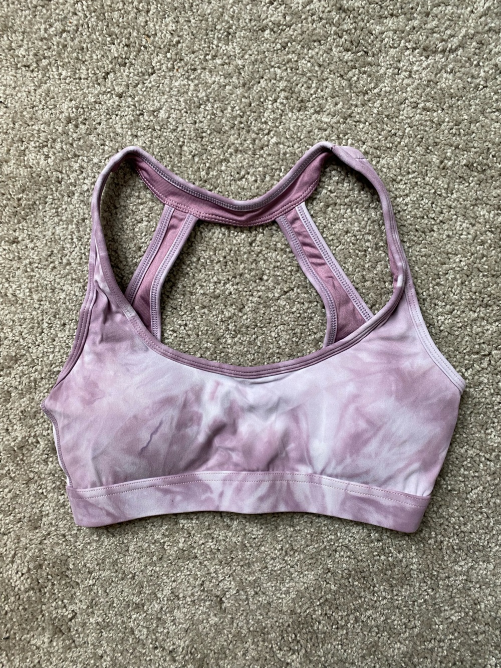 Popflex marble collection sports bra